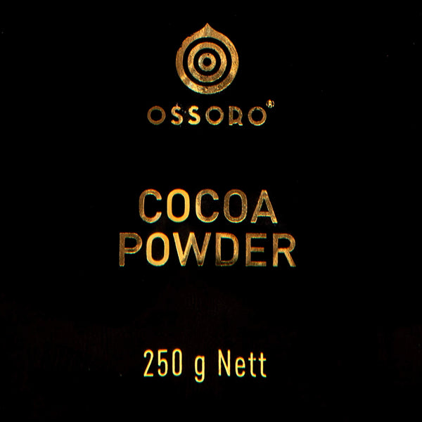 Ossoro Cocoa Powder - Alkalized, Dutch processed