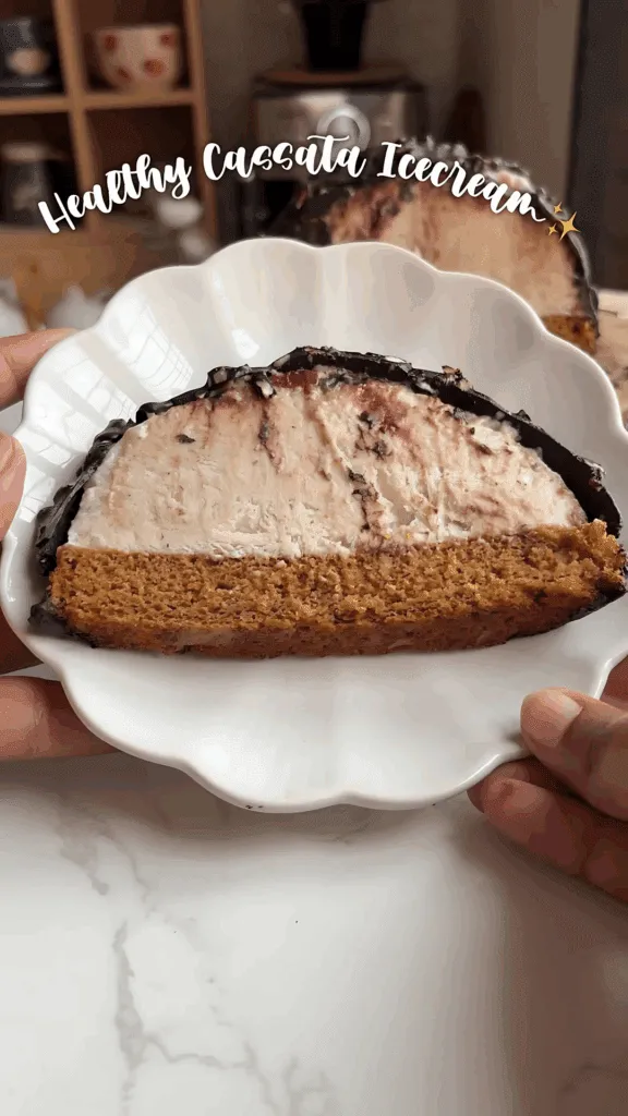 Healthy Cassata Icecream Recipe by Krishna Jain (@savourydesserts)